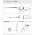 Φ48-φ102 borehole hydraulic underground Drilling Rig